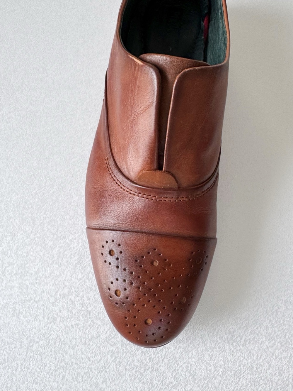 Pikolinos Royal Laceless Oxford Slip On in Brown | 38 - Picture 7 of 11